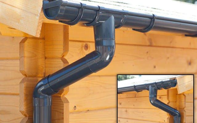 Gouttières en PVC