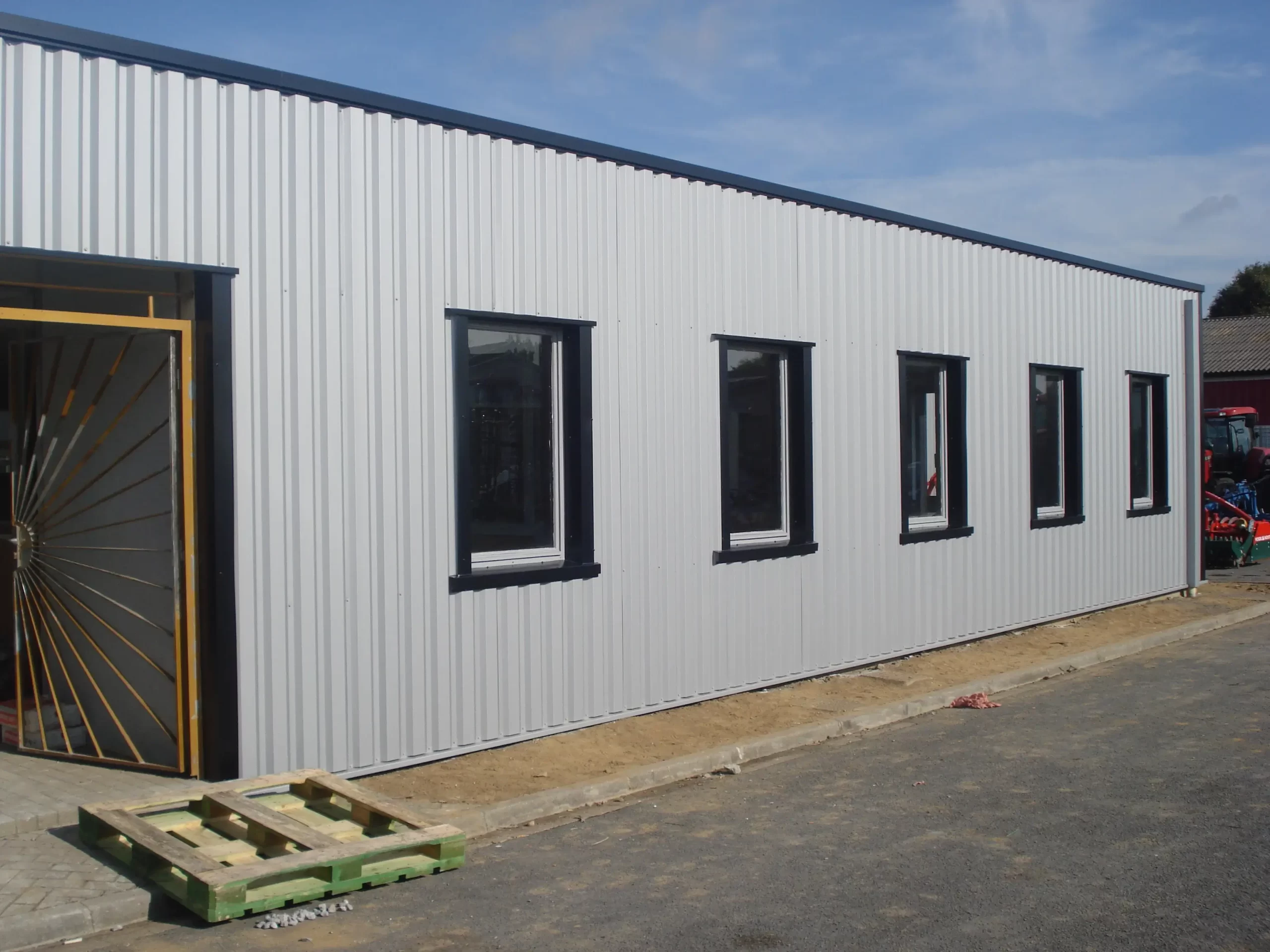 Chantier Godefroy équipement – bardage et couverture Norétanche – photo 28