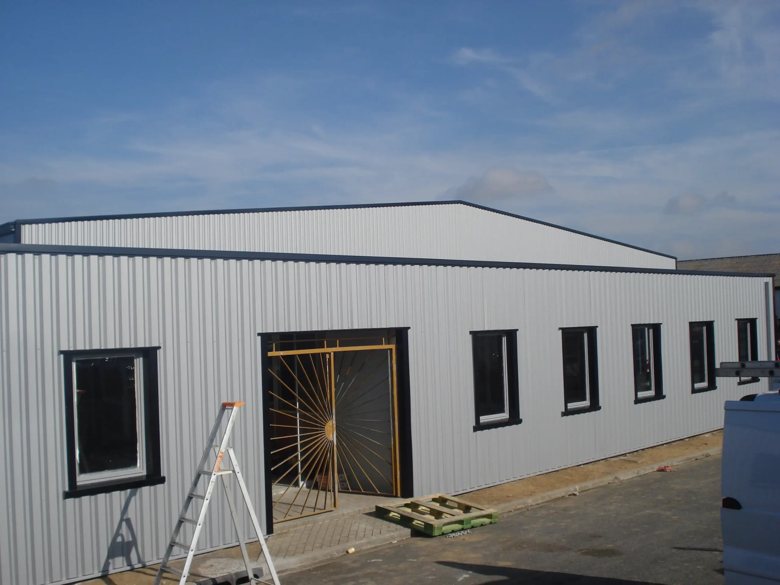 Chantier Godefroy équipement – bardage et couverture Norétanche – photo 32