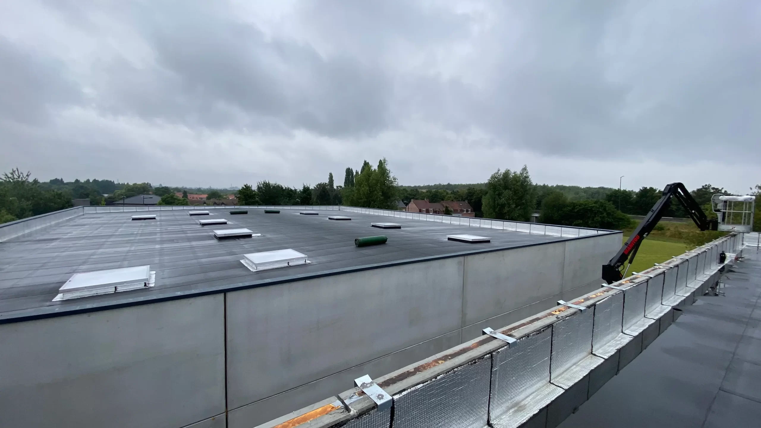 Chantier José martins – bardage et couverture Norétanche – photo 5