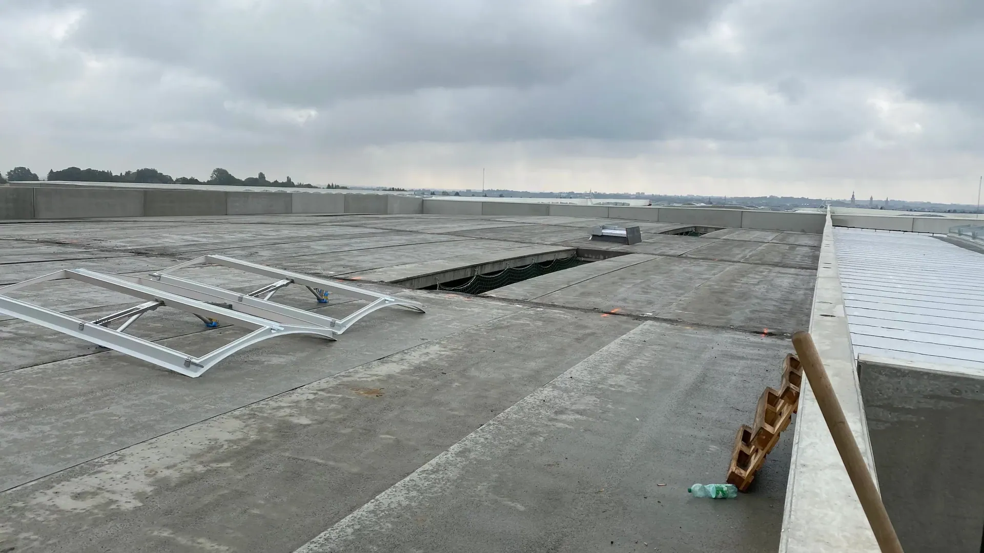 Chantier Transport Houtch – bardage et couverture Norétanche – photo 3