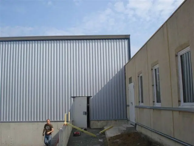 Chantier Godefroy équipement – bardage et couverture Norétanche – photo 11