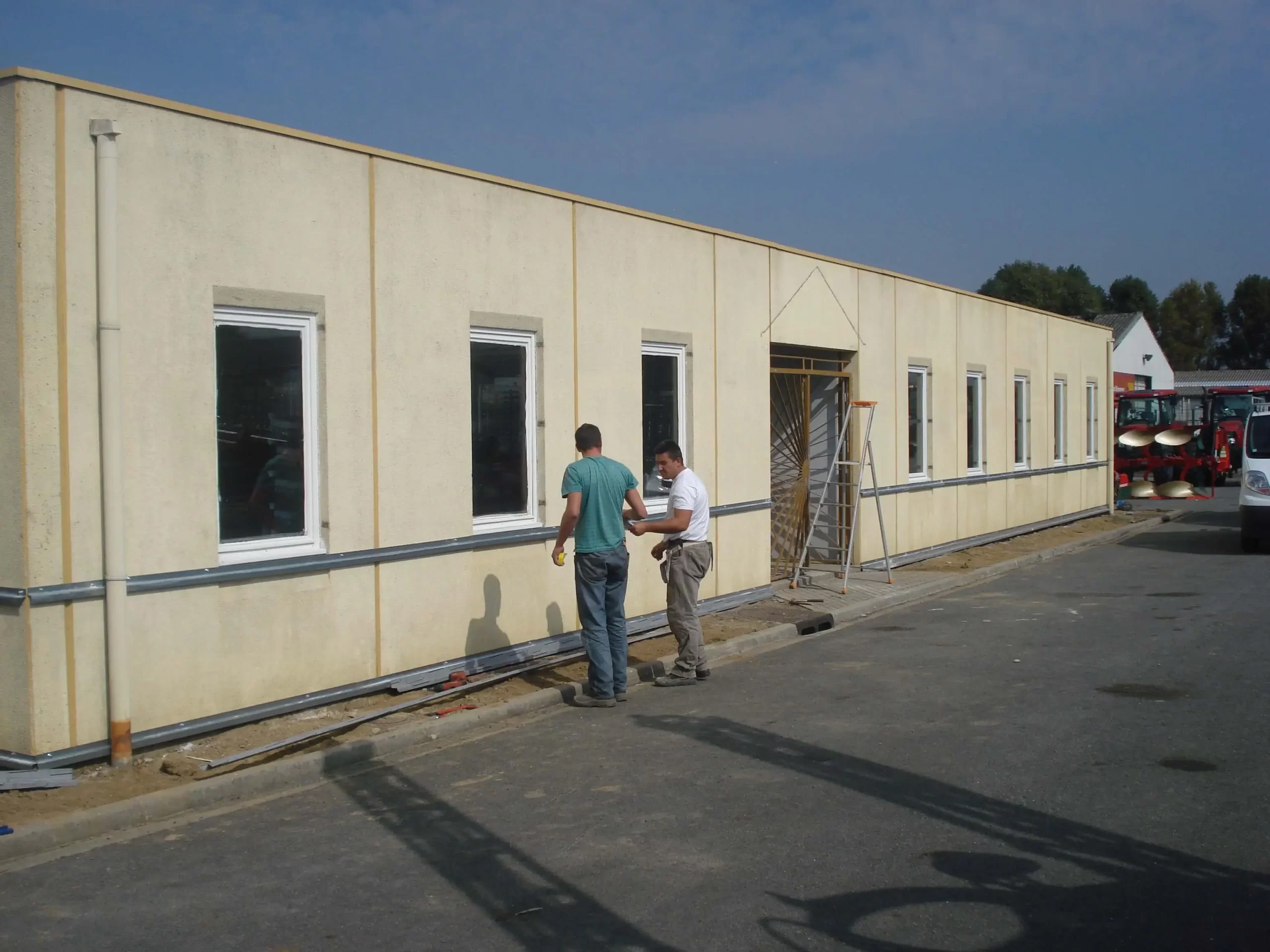 Chantier Godefroy équipement – bardage et couverture Norétanche – photo 9
