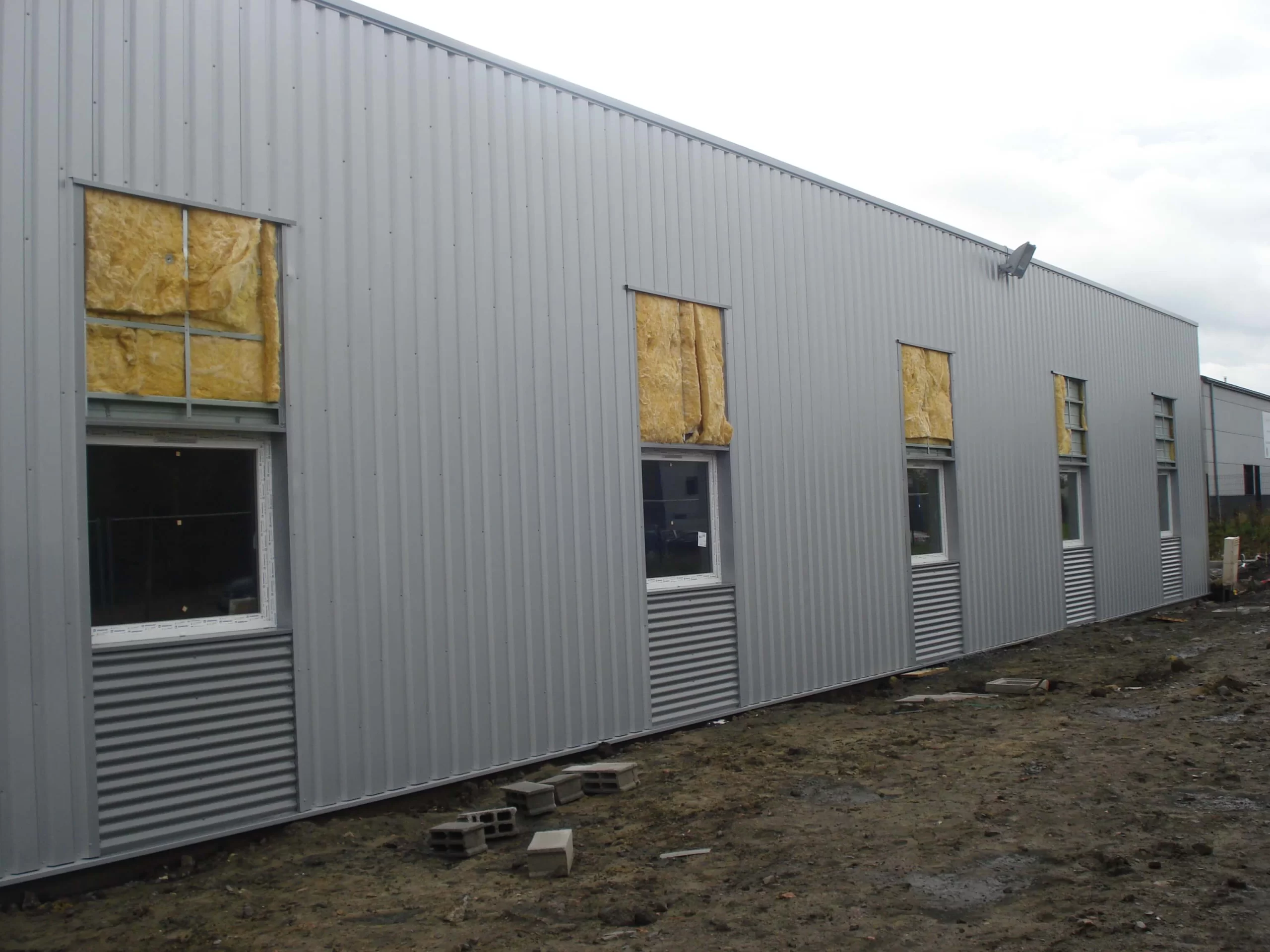 Chantier Godefroy équipement – bardage et couverture Norétanche – photo 4