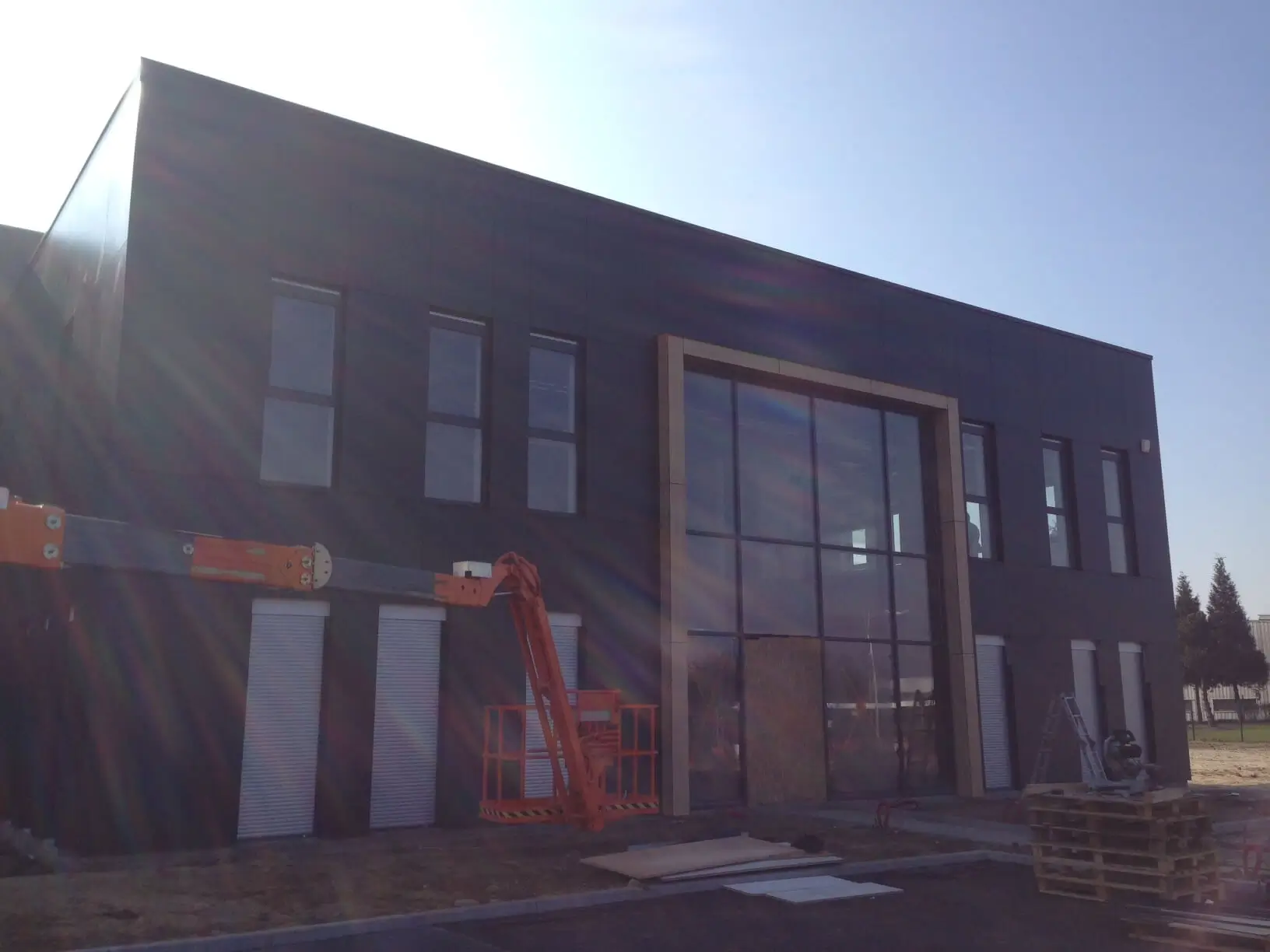 Chantier EurEquip – bardage et couverture Norétanche – photo 10