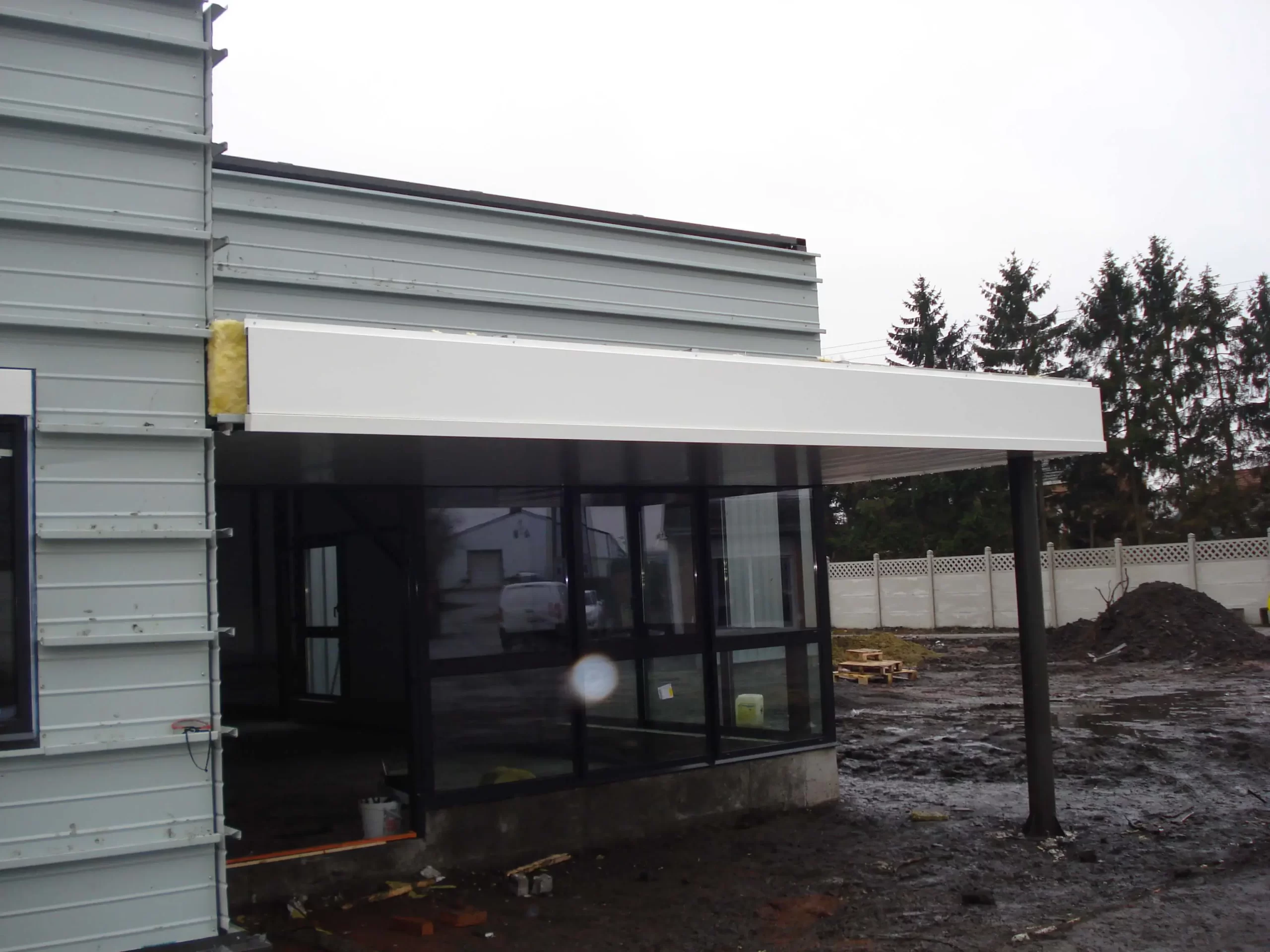Chantier BDLP / CEPS – bardage et couverture Norétanche – photo 3