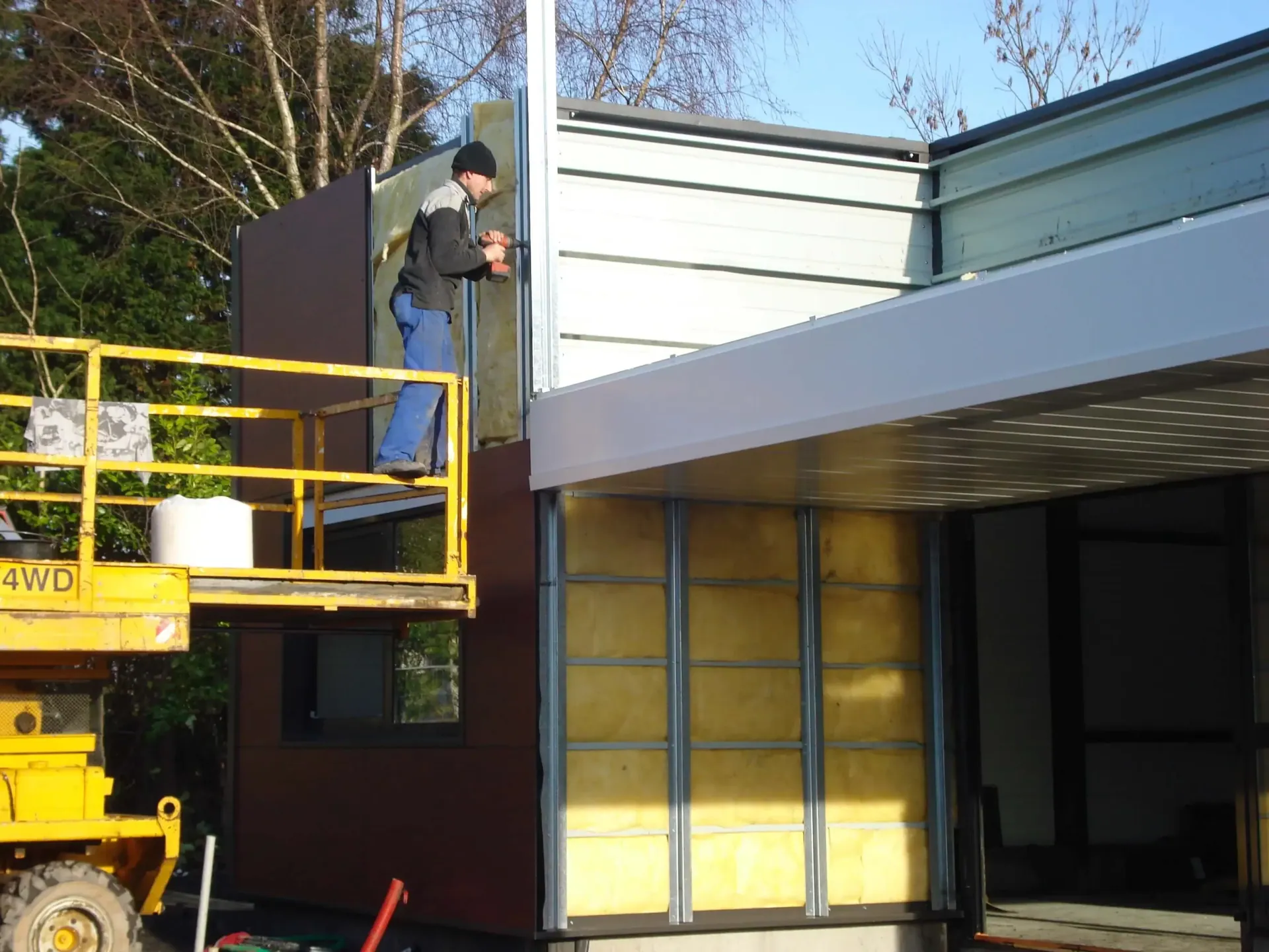 Chantier BDLP / CEPS – bardage et couverture Norétanche – photo 16