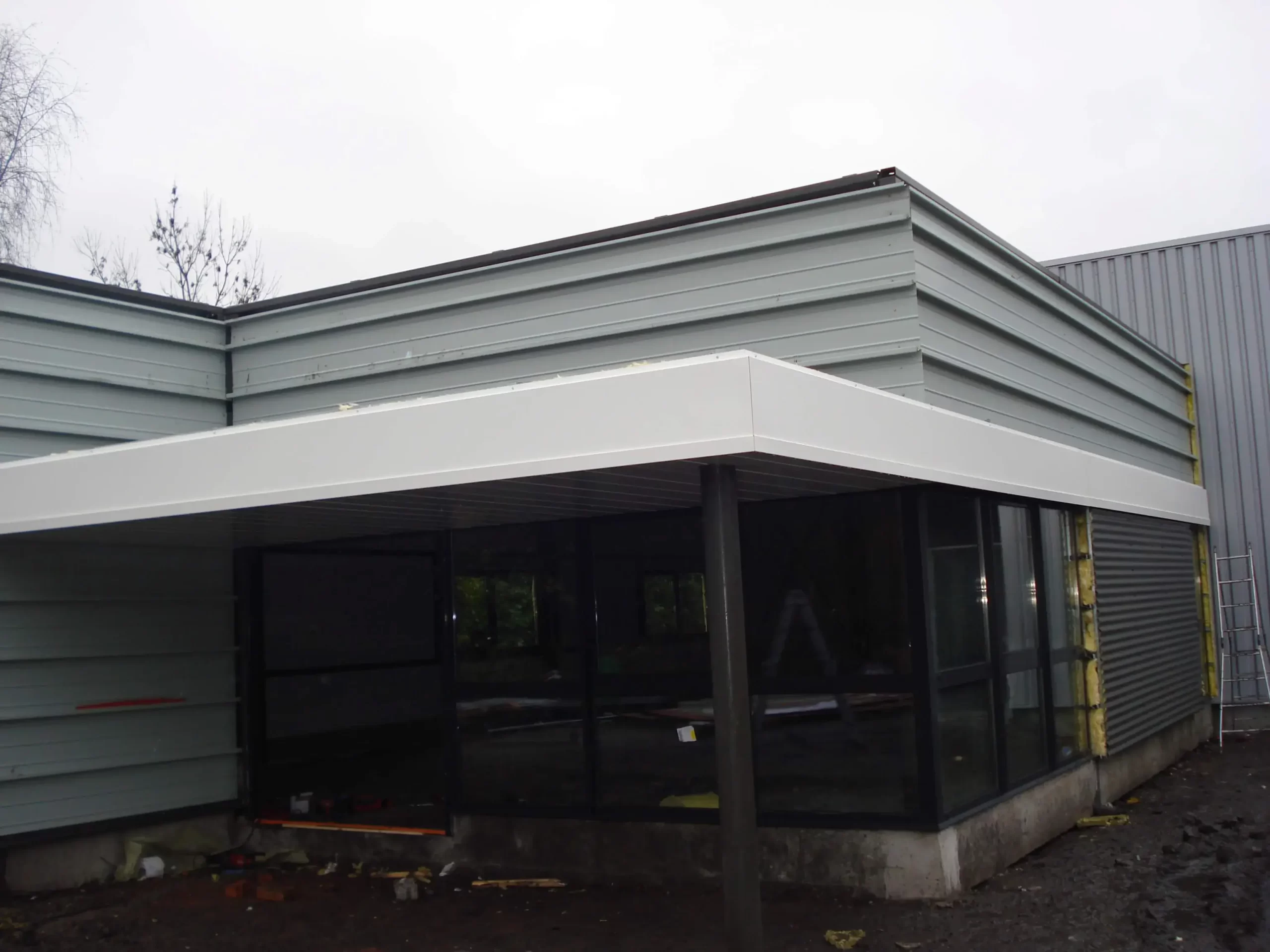 Chantier BDLP / CEPS – bardage et couverture Norétanche – photo 4