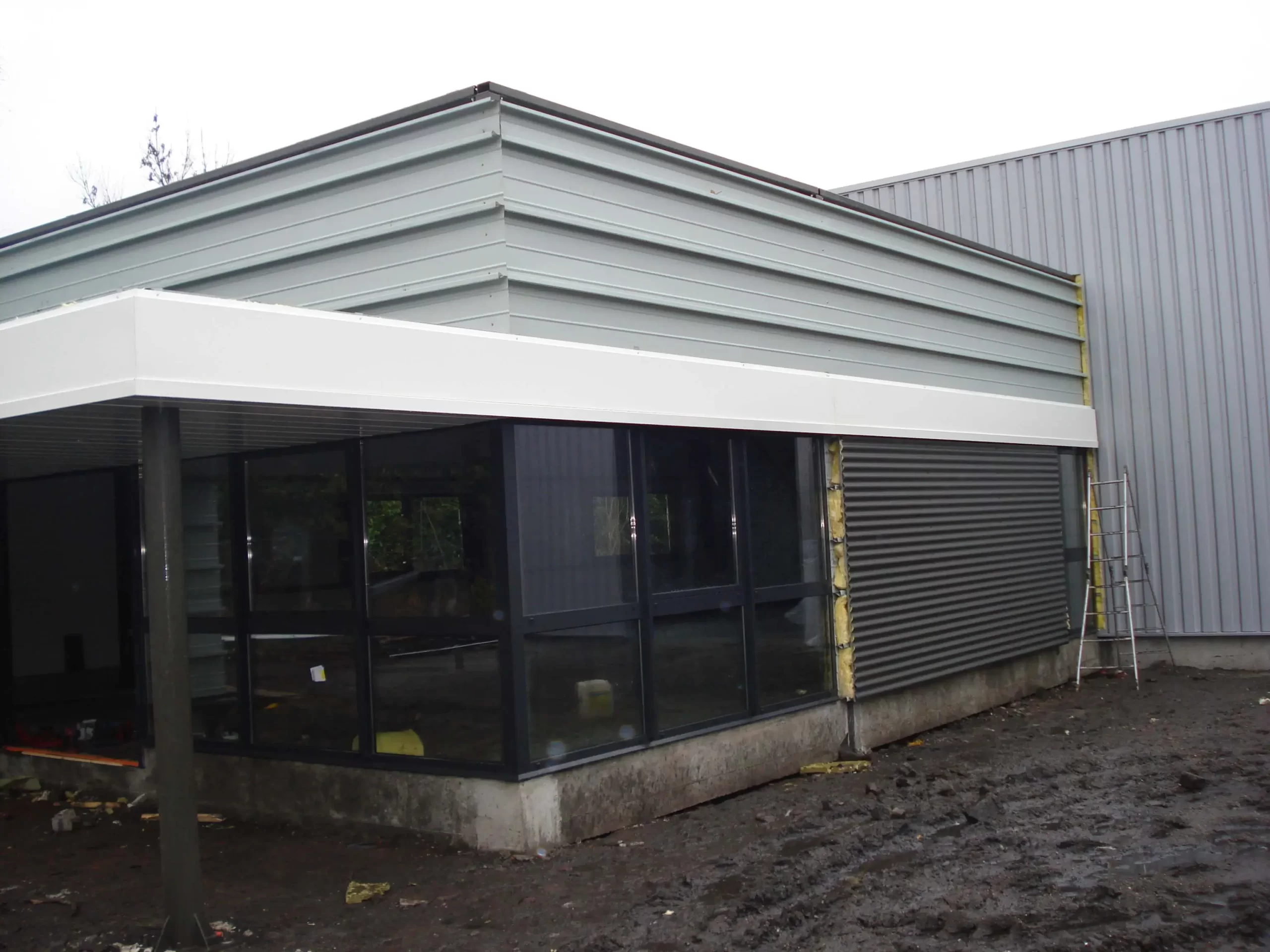 Chantier BDLP / CEPS – bardage et couverture Norétanche – photo 5