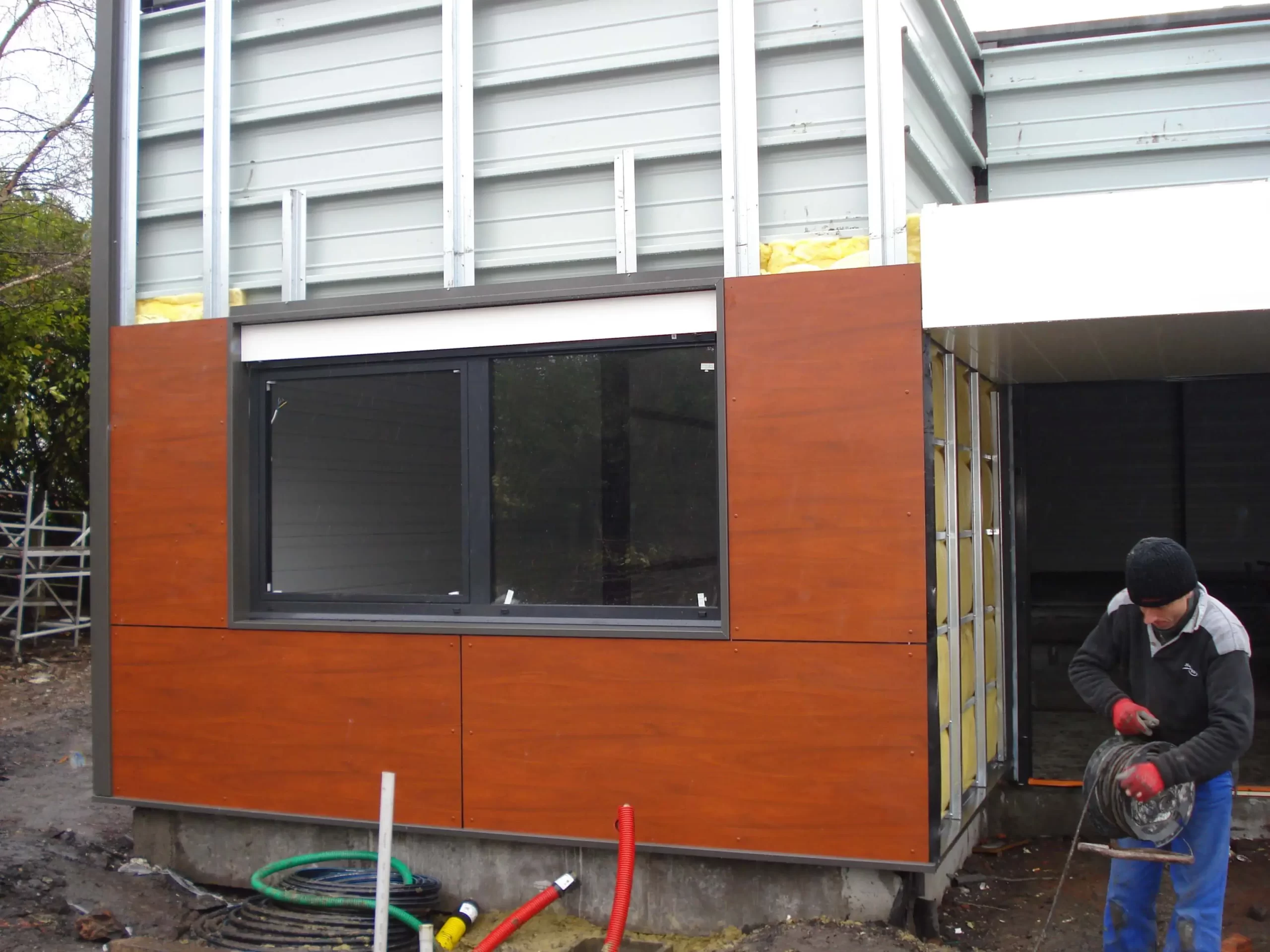 Chantier BDLP / CEPS – bardage et couverture Norétanche – photo 10