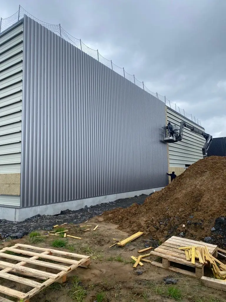 Chantier Chantier XXL Organisation – bardage et couverture Norétanche – photo 35