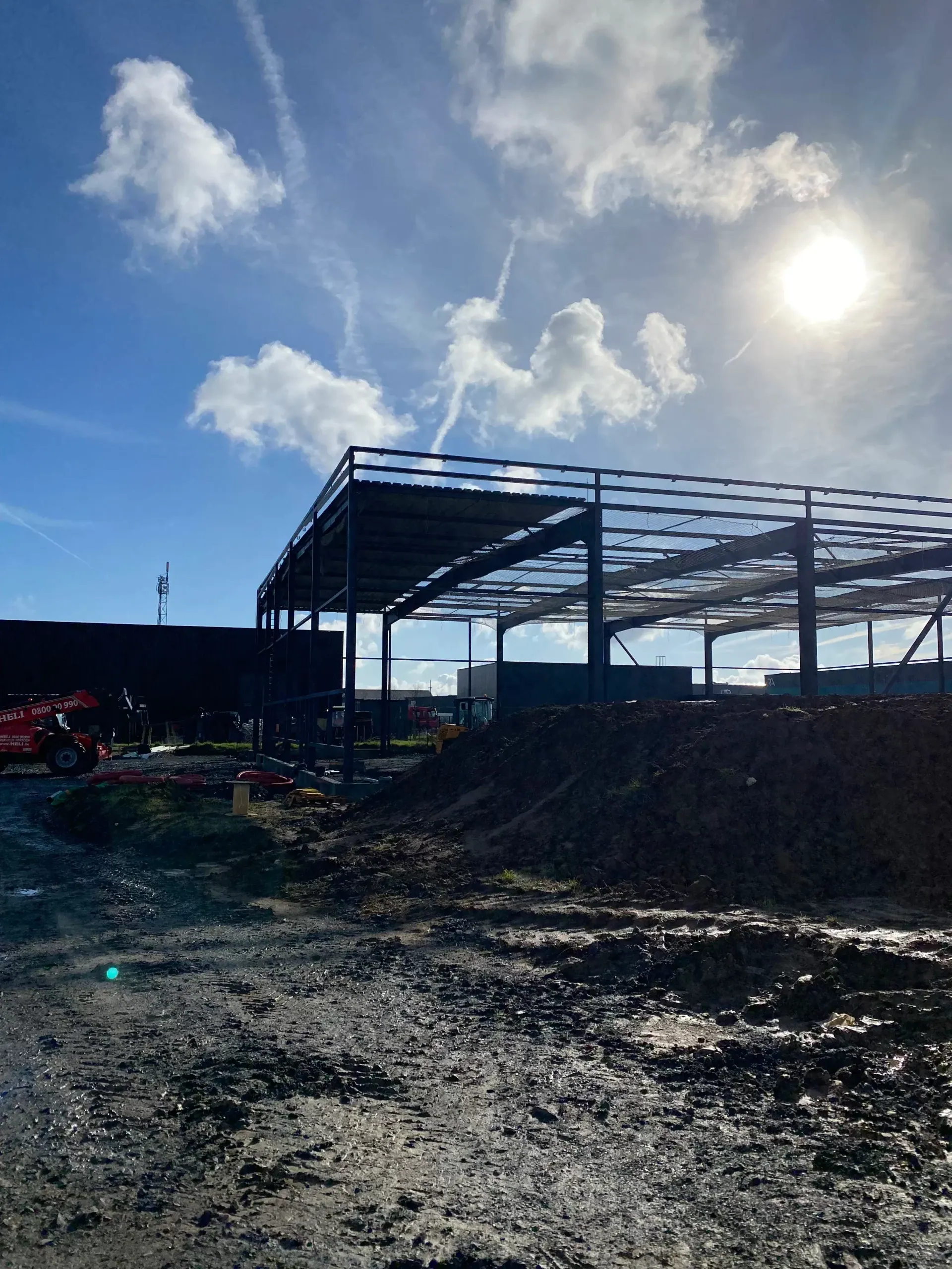 Chantier Chantier XXL Organisation – bardage et couverture Norétanche – photo 6