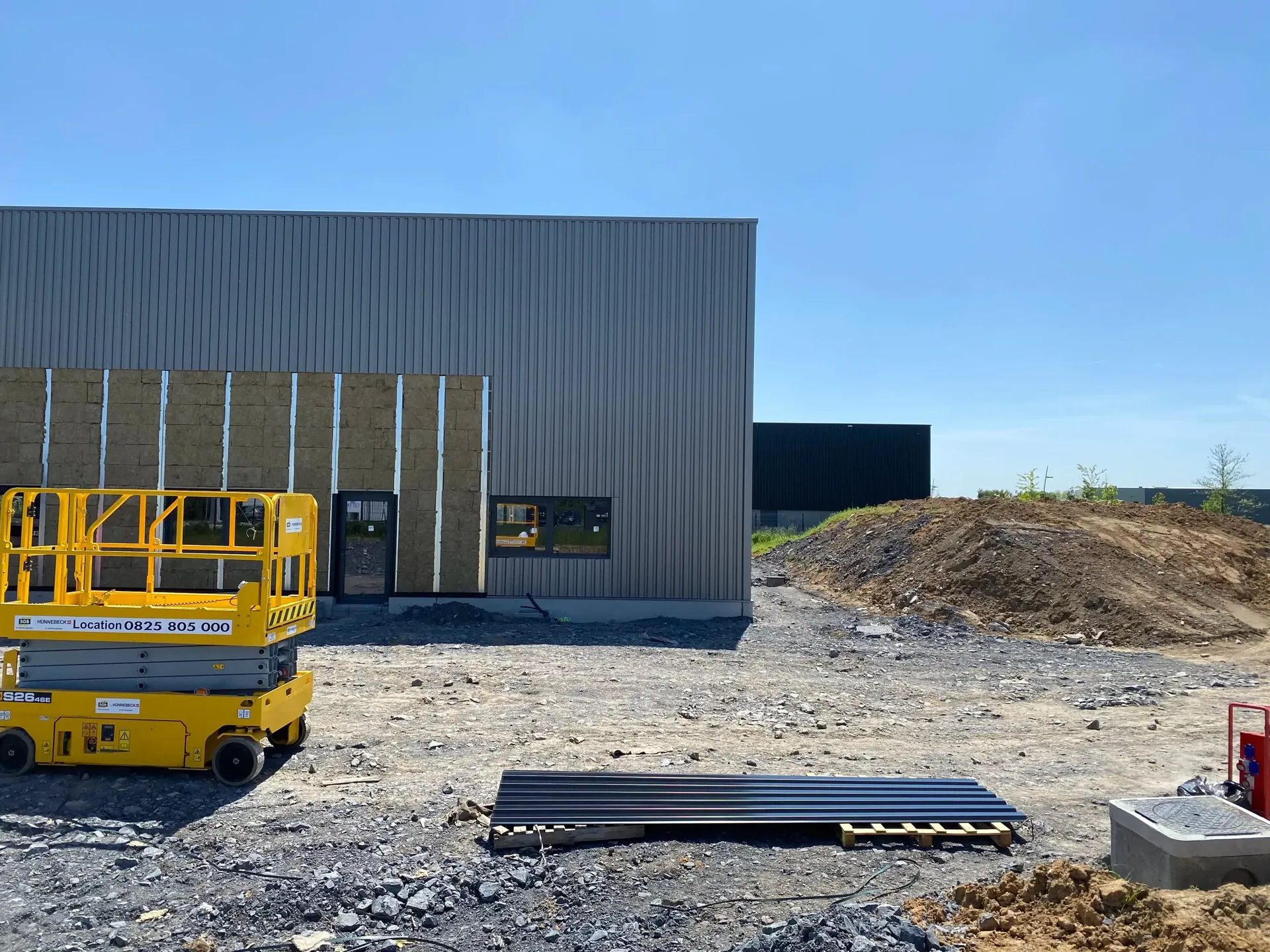 Chantier Chantier XXL Organisation – bardage et couverture Norétanche – photo 46