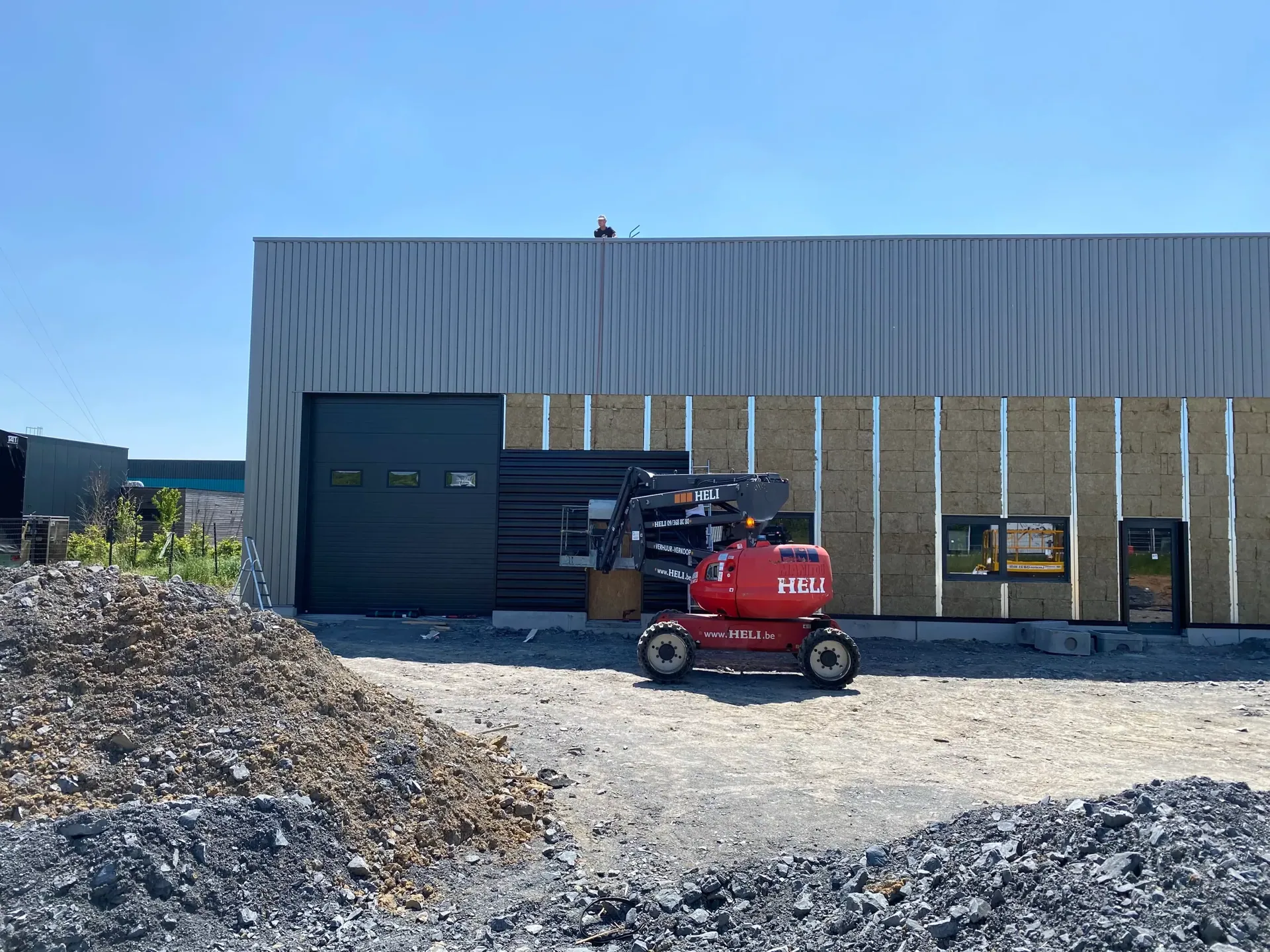 Chantier Chantier XXL Organisation – bardage et couverture Norétanche – photo 43