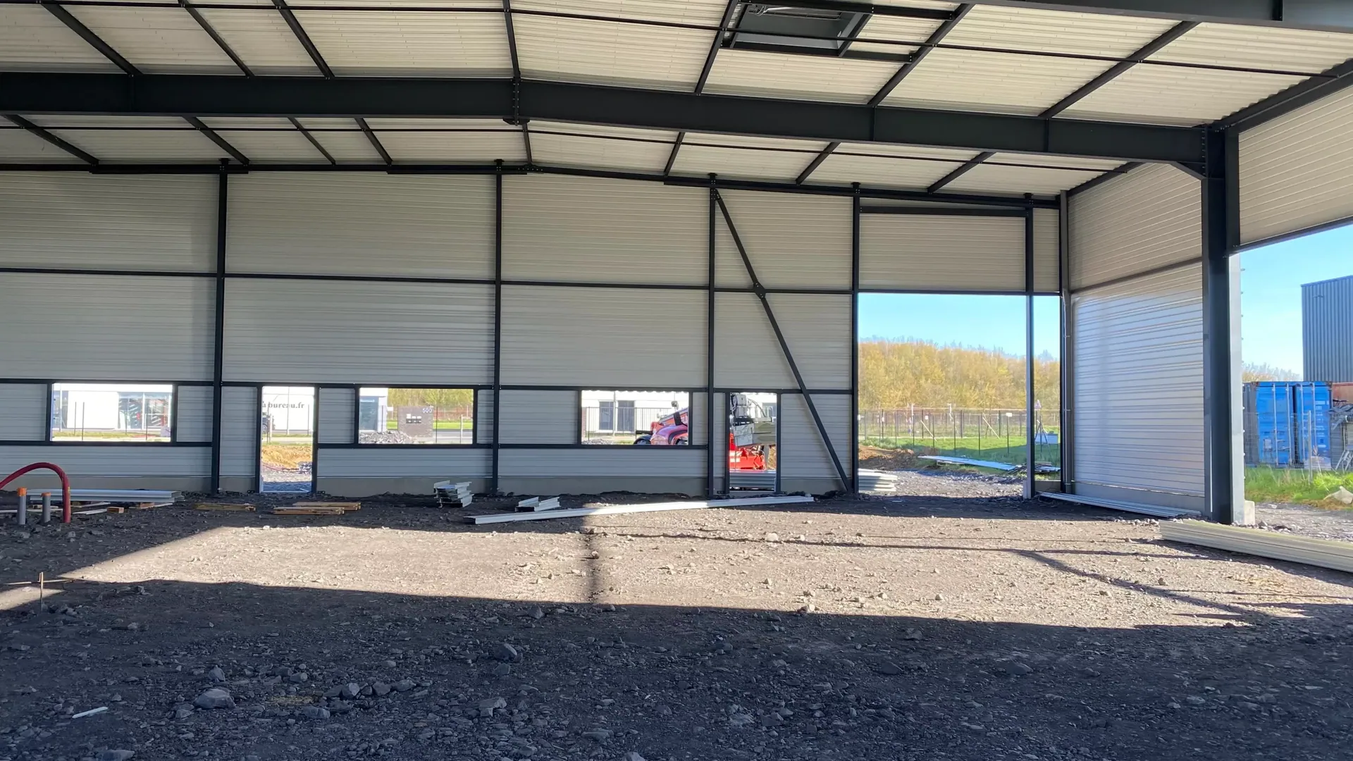 Chantier Chantier XXL Organisation – bardage et couverture Norétanche – photo 19