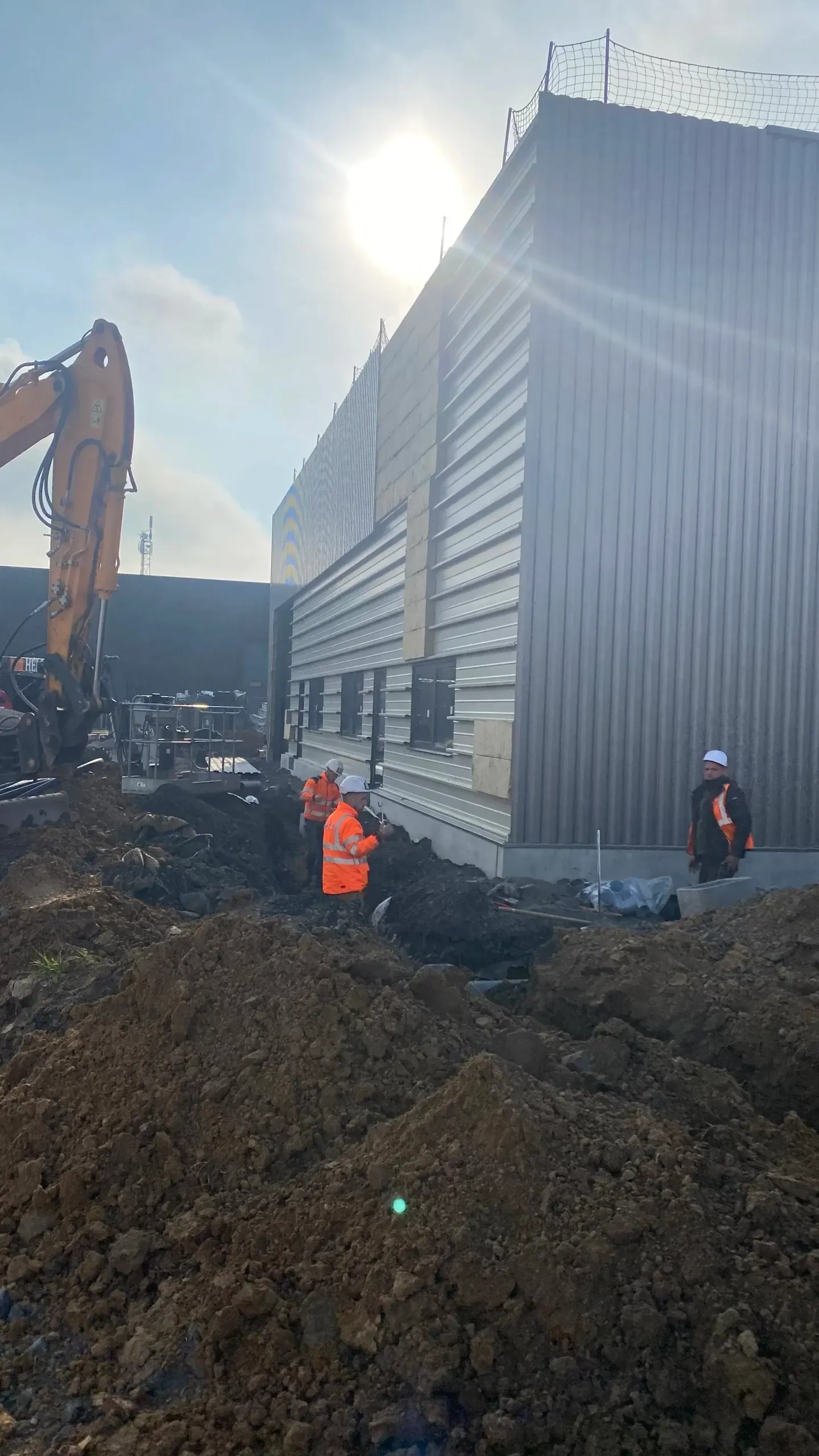 Chantier Chantier XXL Organisation – bardage et couverture Norétanche – photo 34