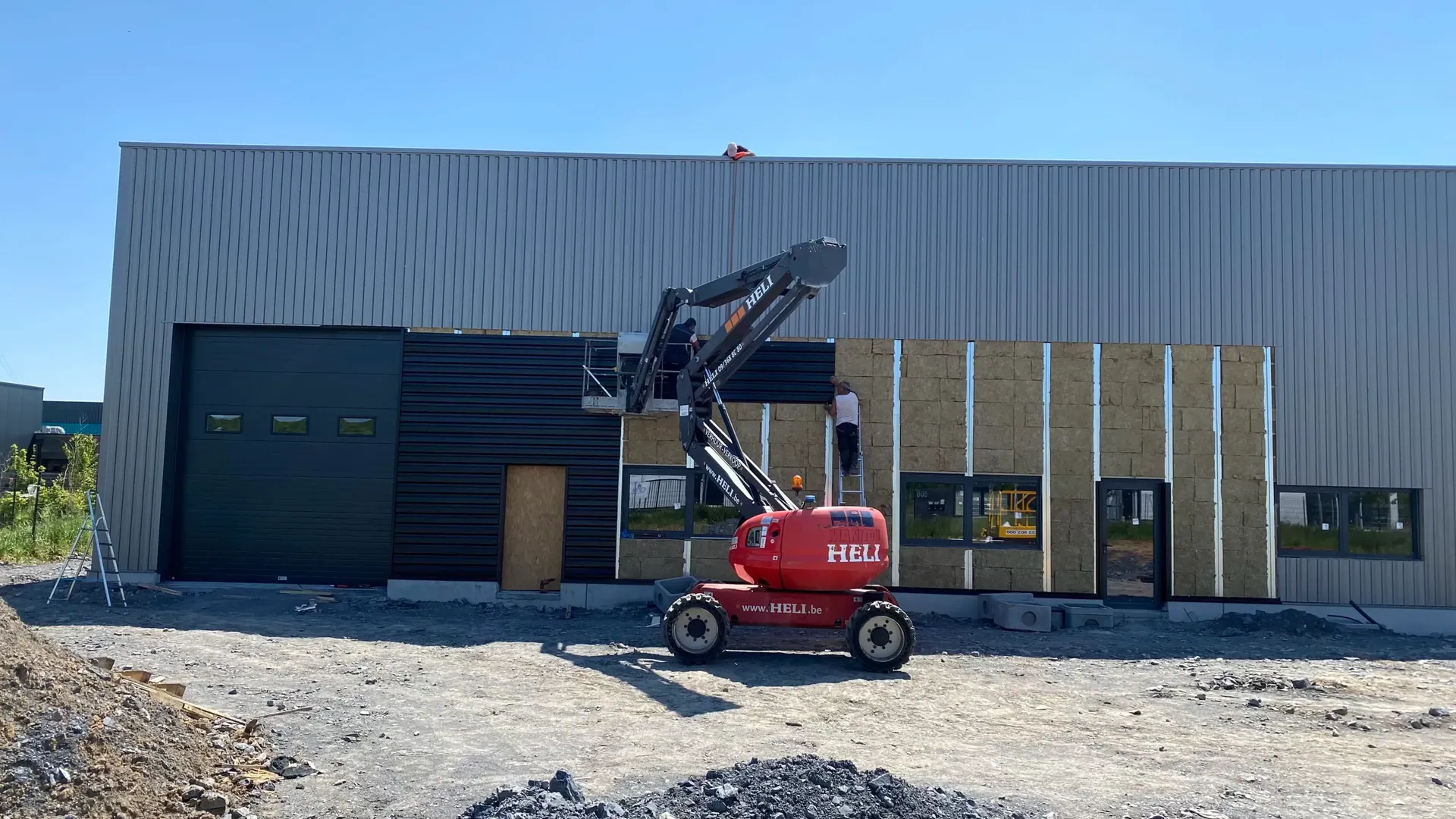 Chantier Chantier XXL Organisation – bardage et couverture Norétanche – photo 38