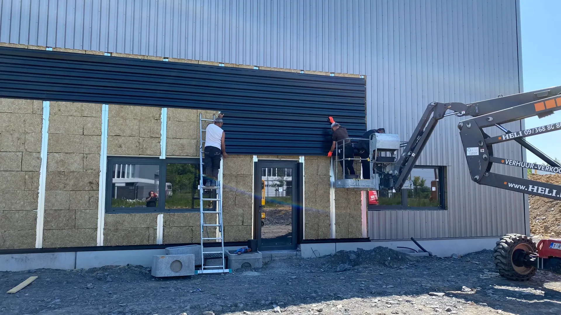 Chantier Chantier XXL Organisation – bardage et couverture Norétanche – photo 42
