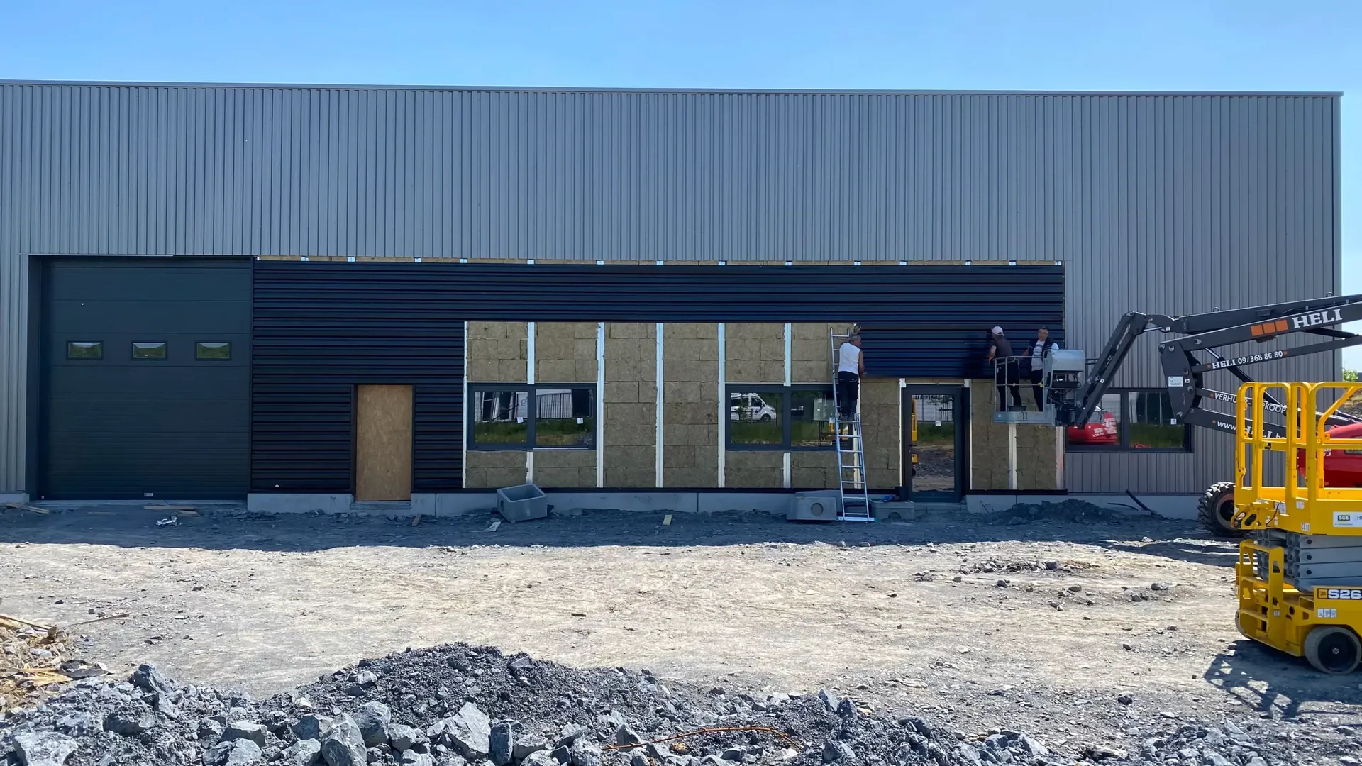 Chantier Chantier XXL Organisation – bardage et couverture Norétanche – photo 45