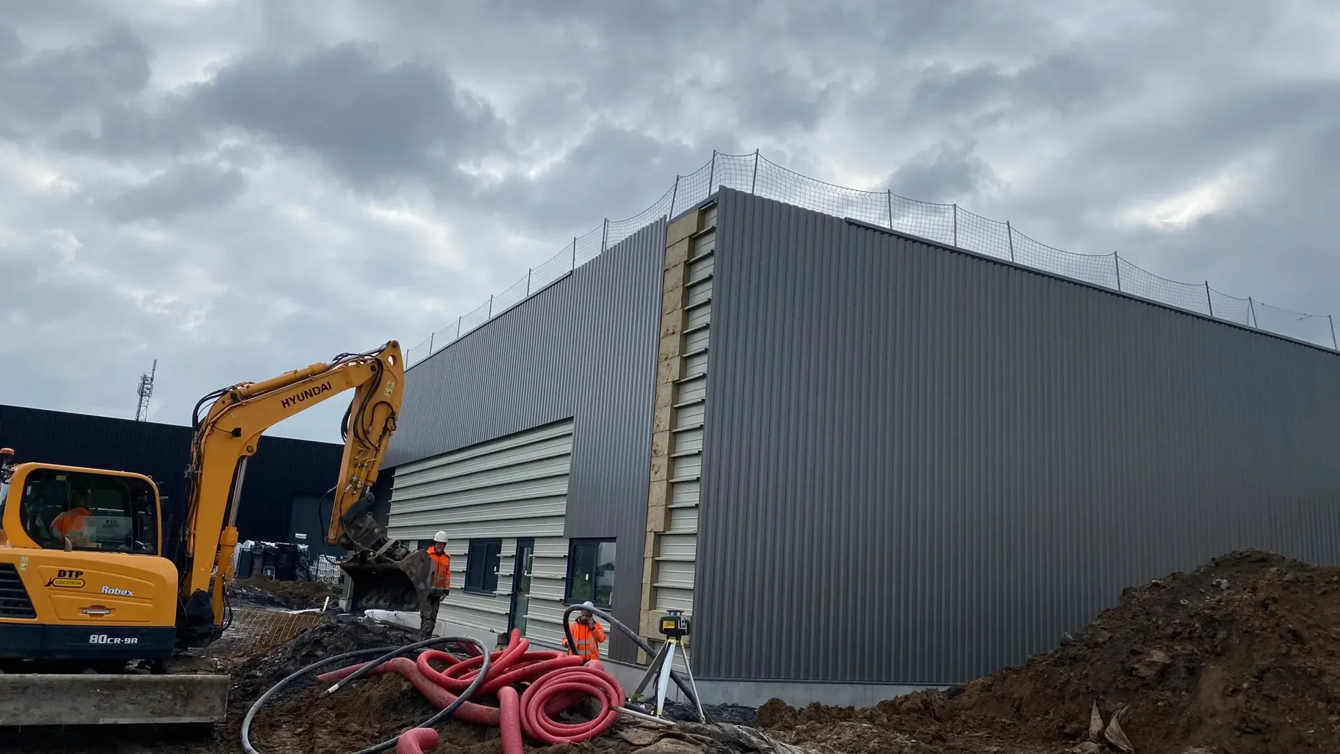 Chantier Chantier XXL Organisation – bardage et couverture Norétanche – photo 36