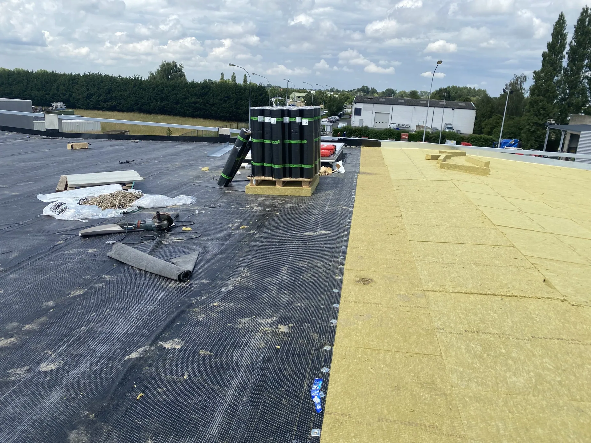 Chantier SCI Antroeuilles – bardage et couverture Norétanche – photo 21
