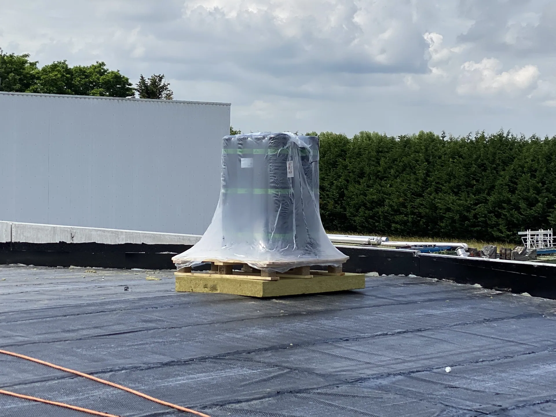 Chantier SCI Antroeuilles – bardage et couverture Norétanche – photo 22