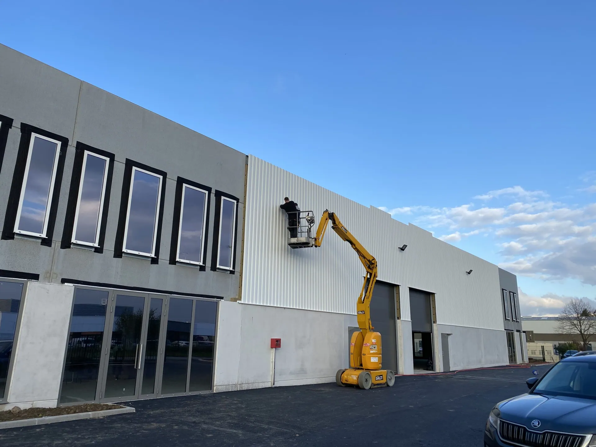 Chantier SCI Antroeuilles – bardage et couverture Norétanche – photo 40
