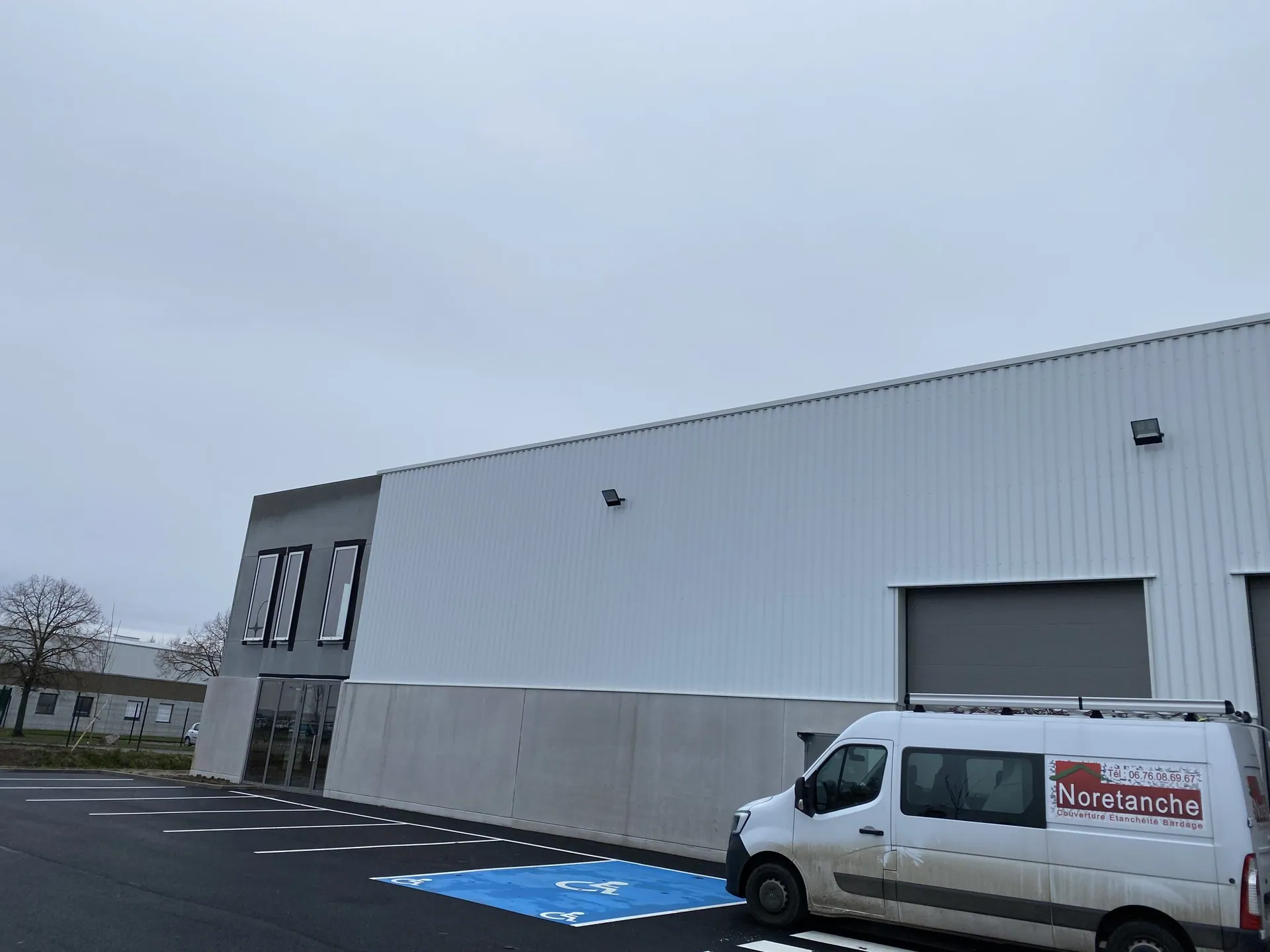 Chantier SCI Antroeuilles – bardage et couverture Norétanche – photo 49