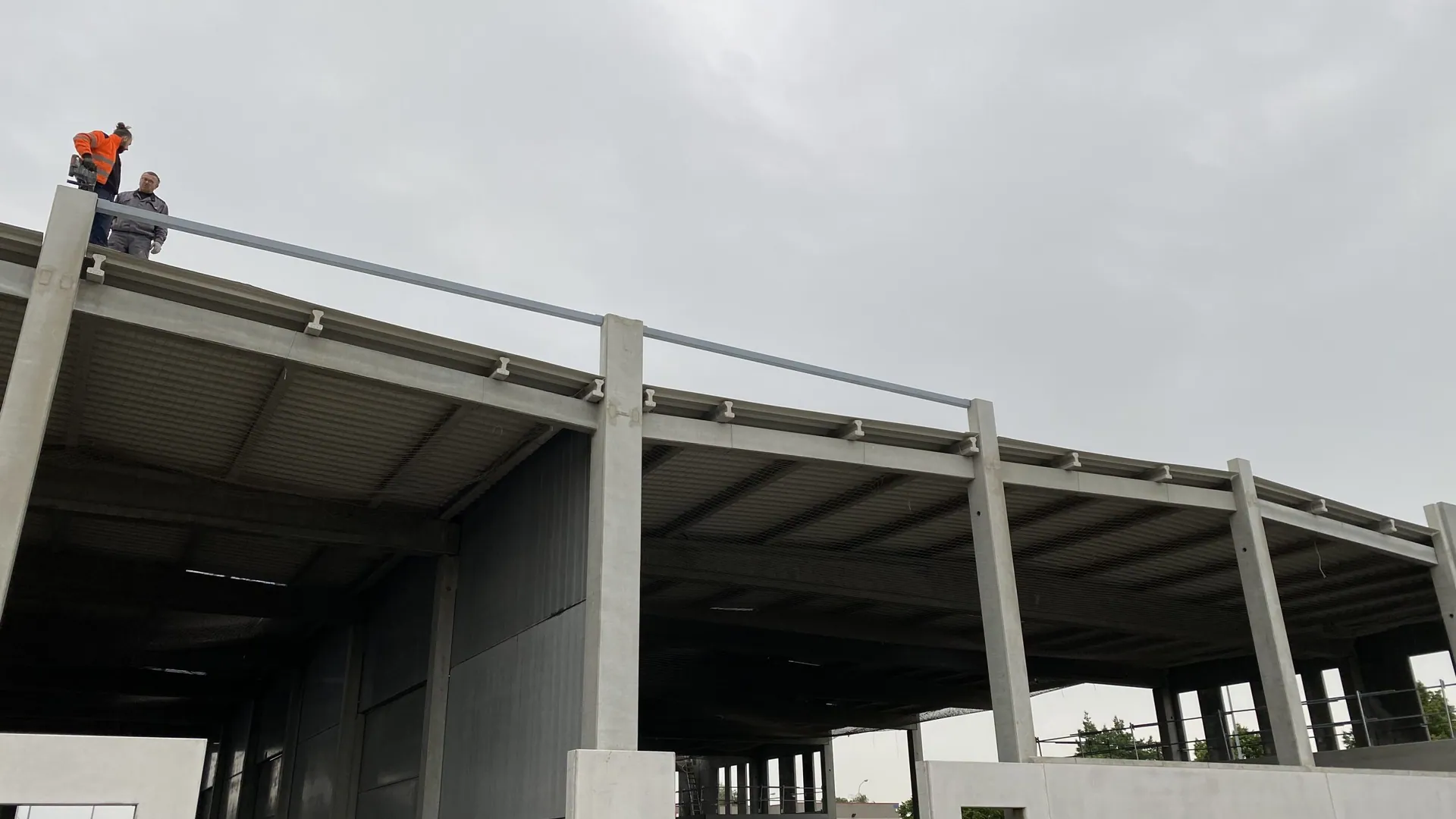 Chantier SCI Antroeuilles – bardage et couverture Norétanche – photo 3