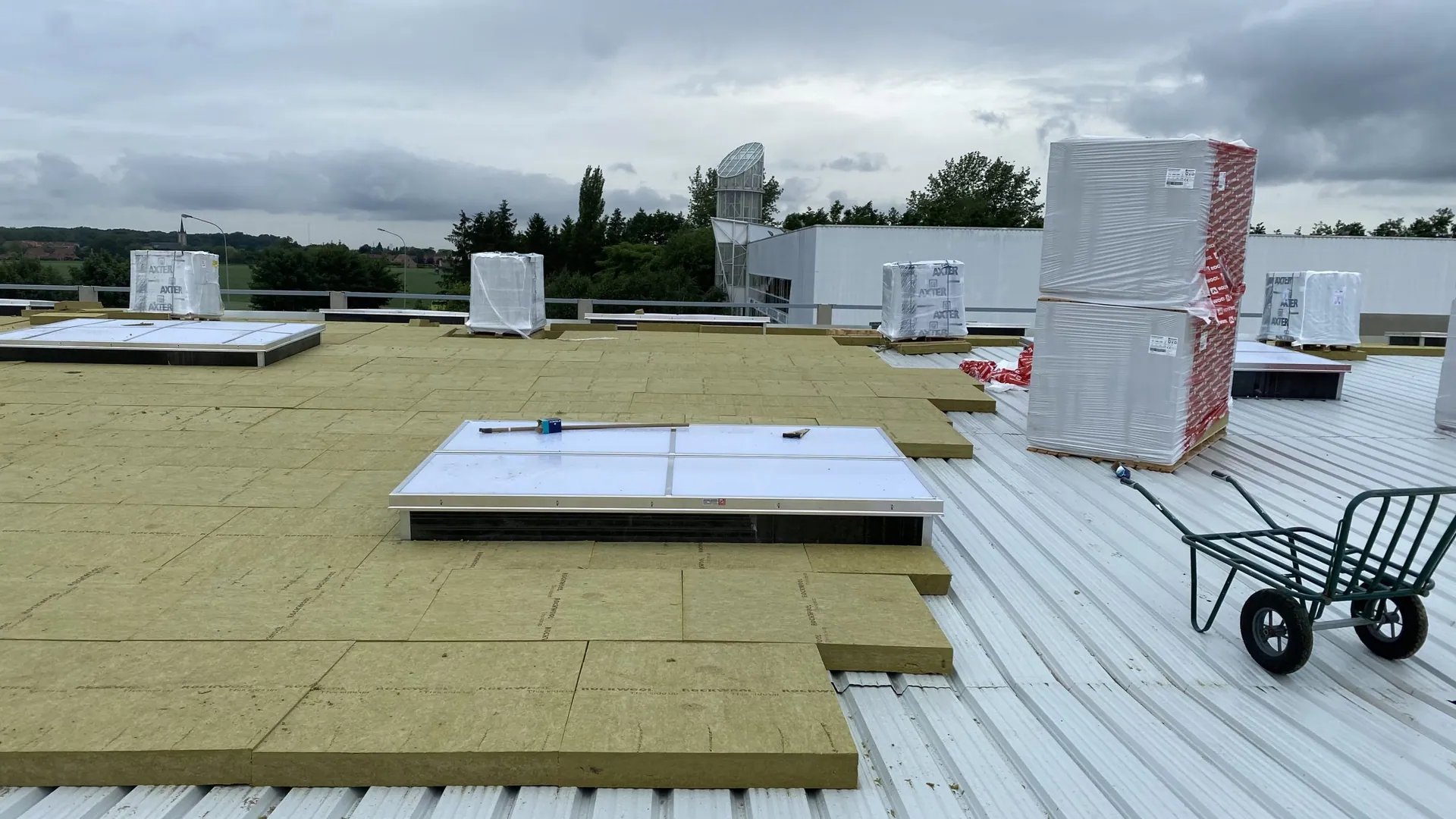 Chantier SCI Antroeuilles – bardage et couverture Norétanche – photo 11