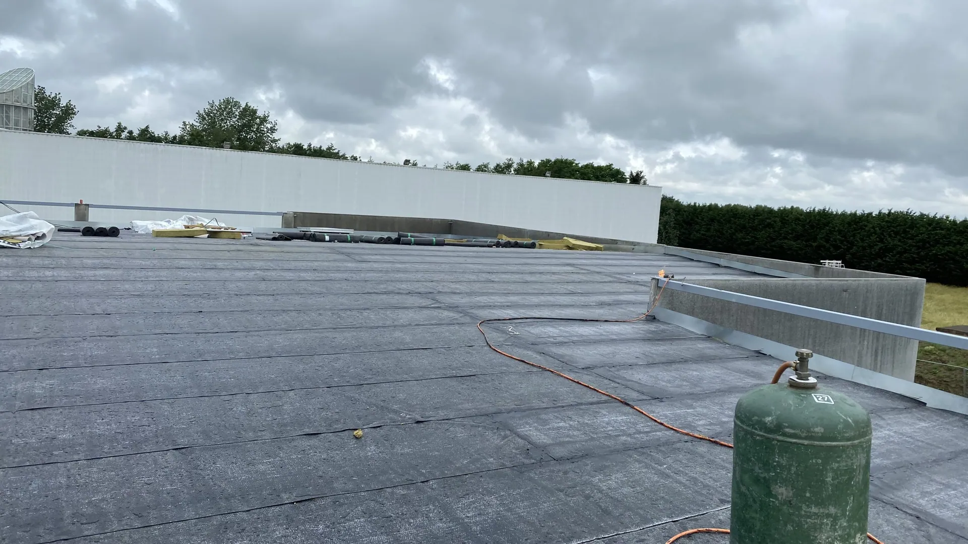 Chantier SCI Antroeuilles – bardage et couverture Norétanche – photo 16