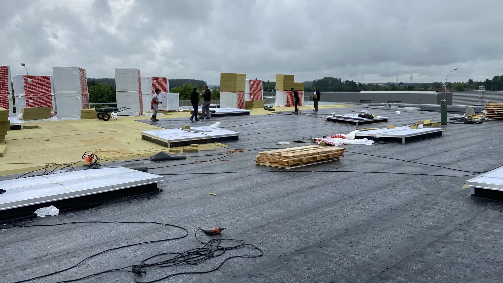 Chantier SCI Antroeuilles – bardage et couverture Norétanche – photo 17