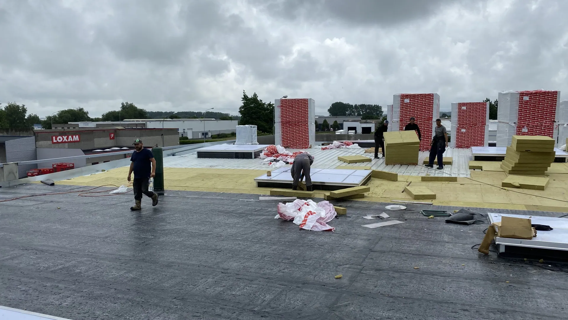 Chantier SCI Antroeuilles – bardage et couverture Norétanche – photo 18