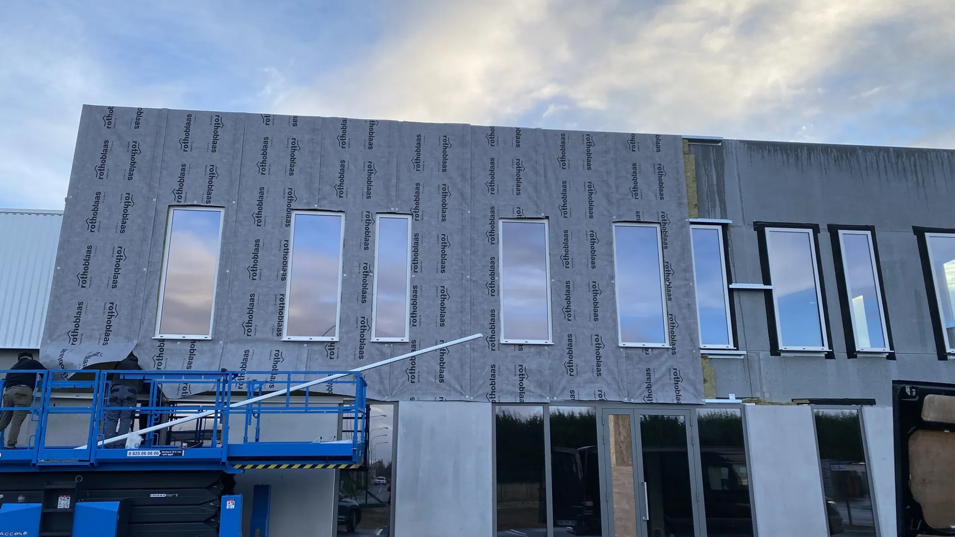 Chantier SCI Antroeuilles – bardage et couverture Norétanche – photo 62